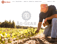 Tablet Screenshot of ag-gear.com
